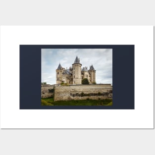 French Castle on a Hill Posters and Art